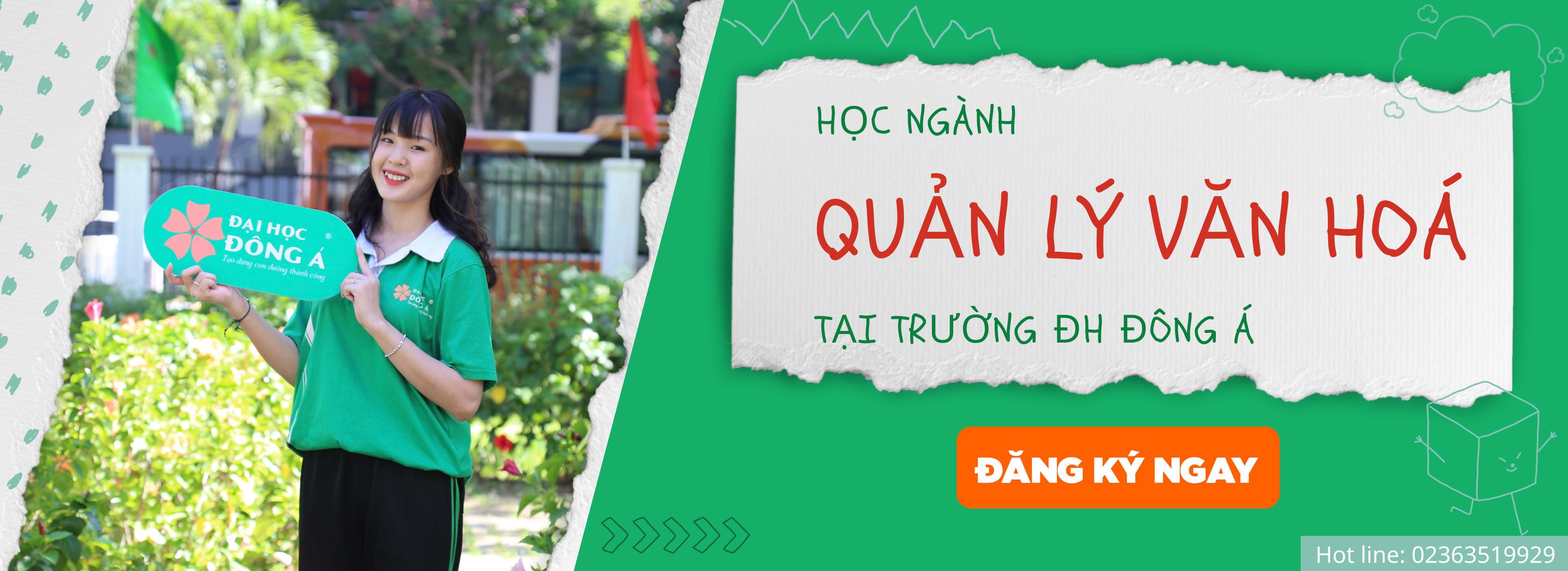 Học ngành quản lý văn hoá tại đại học Đông Á Học ngành quản lý văn hoá tại đại học Đông Á