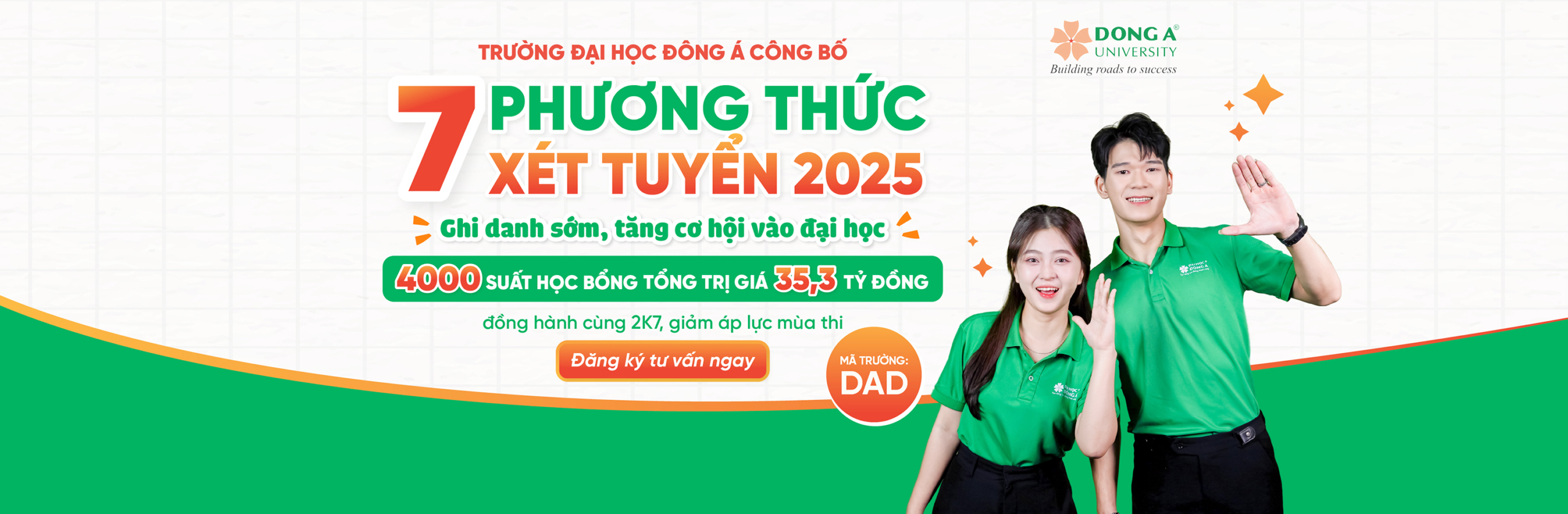 banner đăng ký xét tuyển đại học đông á