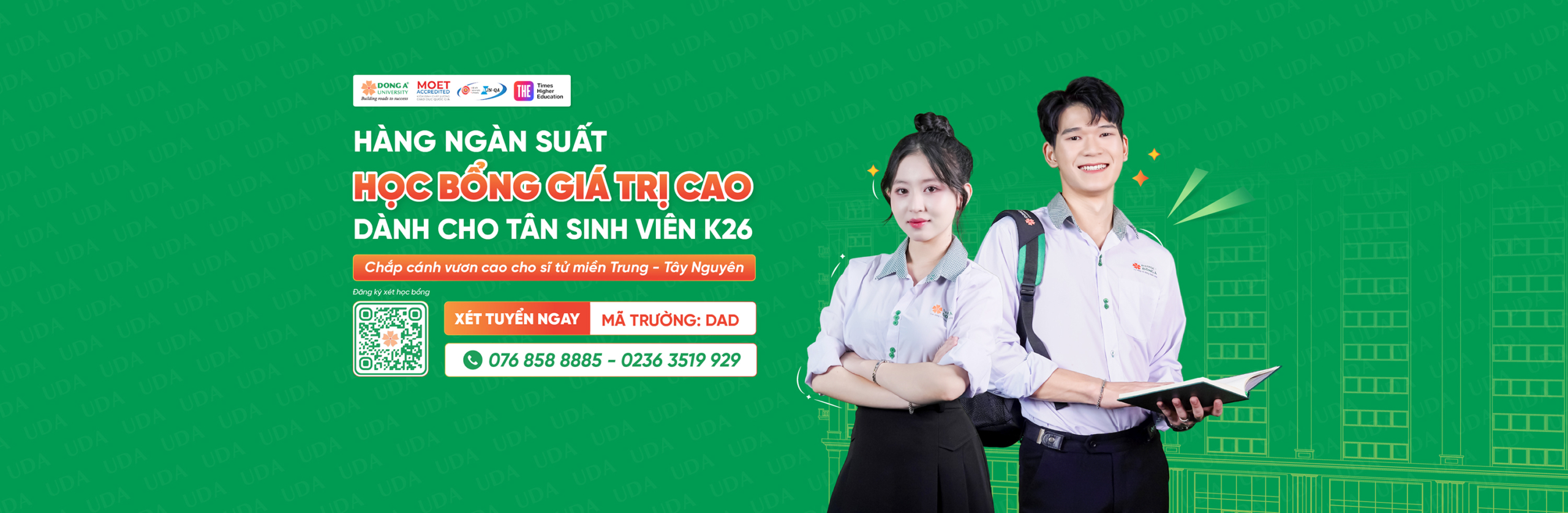 học bổng đại học đông á 2026 - 19-1