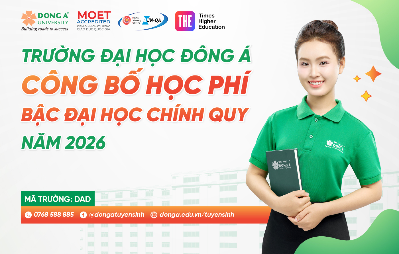 học phí đại học đông á 2026