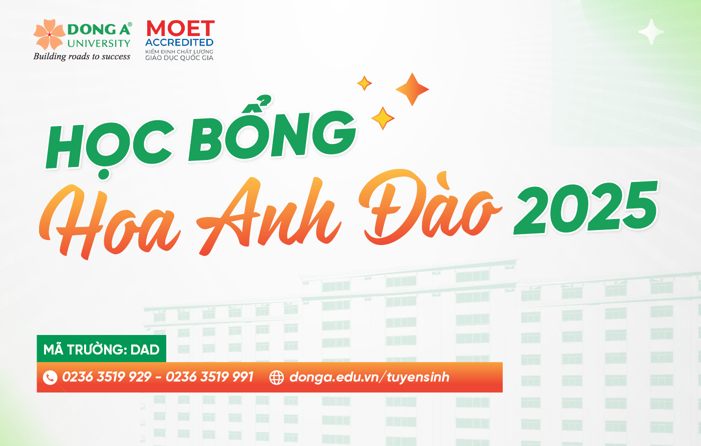 học bổng hoa anh đào 2025