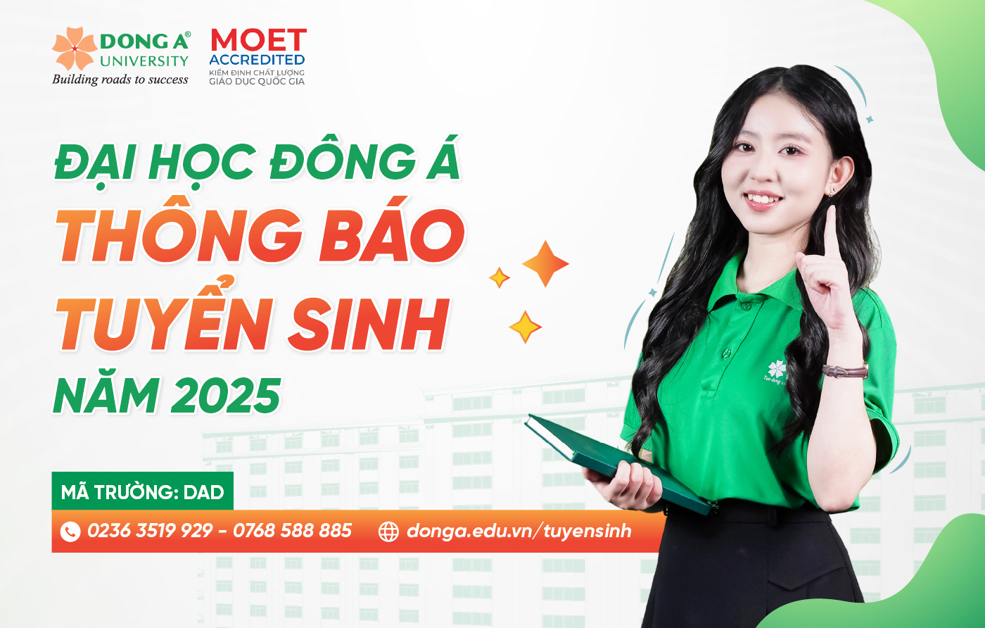 thông báo tuyển sinh năm 2025 đại học đông á